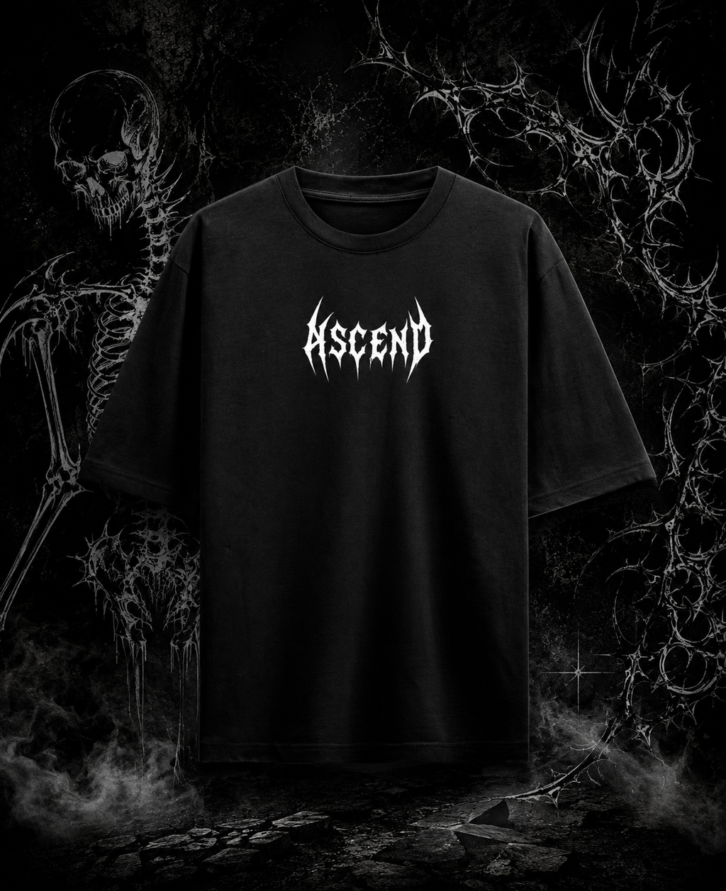 ASCEND – Oversized Premium Tee 100% French Terry cotton