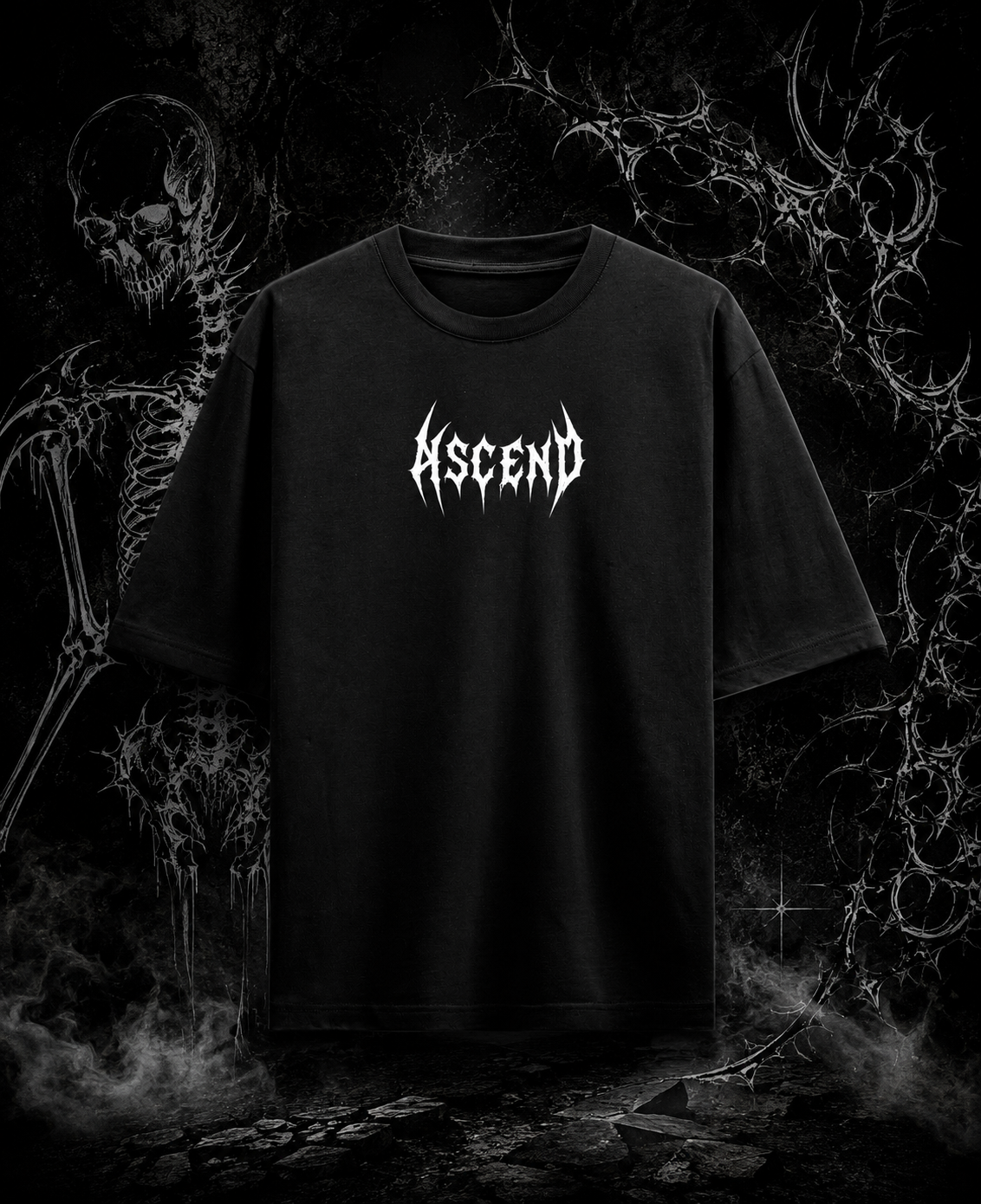 ASCEND – Oversized Premium Tee 100% French Terry cotton