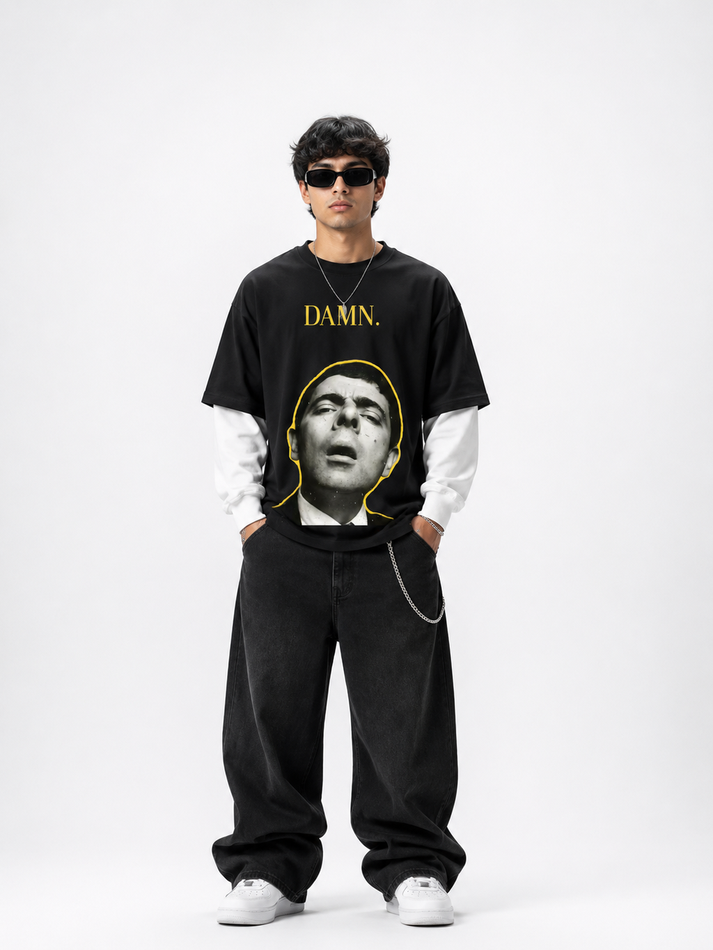 MONO — Oversized Tee (100% French Terry Cotton)