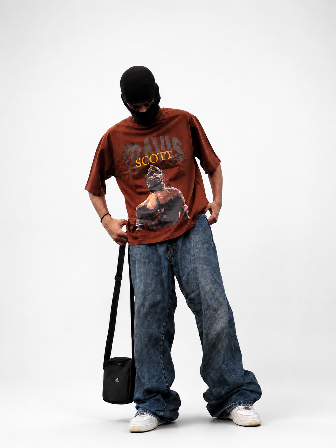 COFFEE RUN — Oversized Tee (100% French Terry Cotton)
